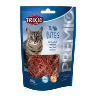 Ласощі для кішок Trixie Premio Tuna Bites шматочки з тунцем та куркою 50 г (42734) Ласощі для кішок Trixie Premio Tuna Bites шматочки з тунцем та куркою 50 г (42734)