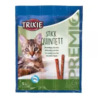 Ласощі для кішок Trixie Premio Quadro-Sticks палички з домашньої птиці 25 г 5 шт (42724)