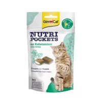 Ласощі для кішок GimCat Nutri Pockets Catnip & Multivitamin котяча м'ята та мультивітамін 60 г (G-419282 400723)