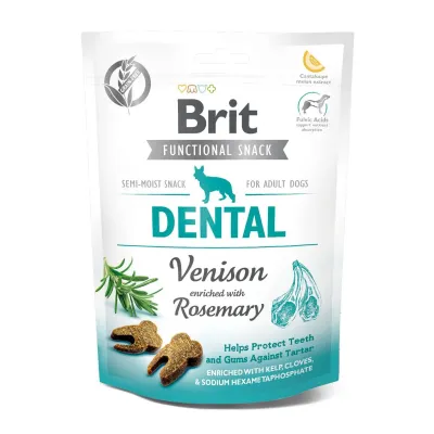 Лакомство для собак Brit Functional Snack Dental для зубов 150 г (111418/9949)