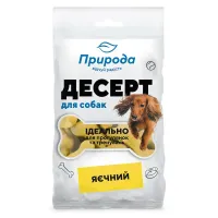 Лакомство для собак Природа Десерт Яичный 100 г (PR240347) Лакомство для собак Природа Десерт Яичный 100 г (PR240347)