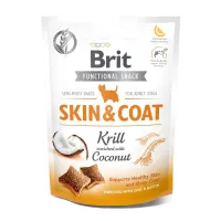Ласощі для собак Brit Functional Snack Skin & Coat для шкіри та вовни 150 г (111420/9963)