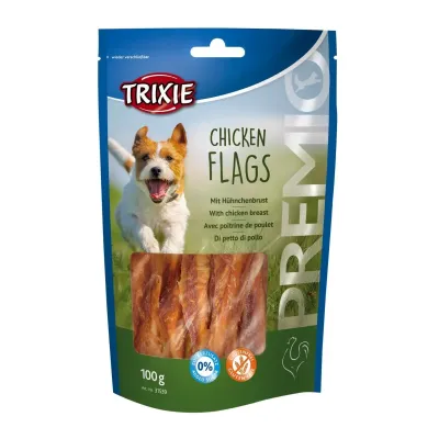 Ласощі для собак Trixie Premio Chicken Flags з куркою 100 г (31539)