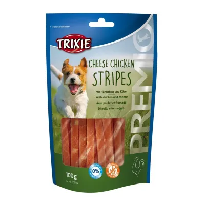 Лакомство для собак Trixie Premio Chicken Cheese Stripes с курицей и сыром 100 г (31586)