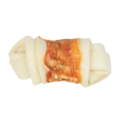 Лакомство для собак Trixie Denta Fun кость для зубов с курицей 5 см 70 г 5 шт (31321) Лакомство для собак Trixie Denta Fun кость для зубов с курицей 5 см 70 г 5 шт (31321)