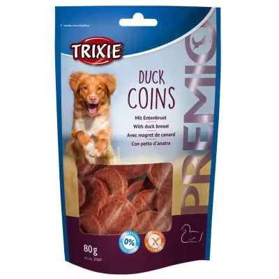 Лакомство для собак Trixie Premio Duck Coins с уткой 80 г (31587)