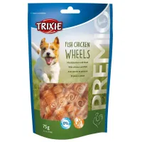 Ласощі для собак Trixie Premio Fish Chicken Wheels з куркою та рибою 75 г (31748) Ласощі для собак Trixie Premio Fish Chicken Wheels з куркою та рибою 75 г (31748)