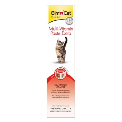 Паста для кошек GimCat Multi-Vitamin Paste Extra мультивитамин 200 г (G-401898/421643) Паста для кошек GimCat Multi-Vitamin Paste Extra мультивитамин 200 г (G-401898/421643)