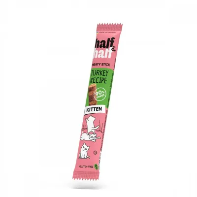 Лакомство для котят Half&Half Meaty Stick Kitten 5 г со вкусом индейки (31878)