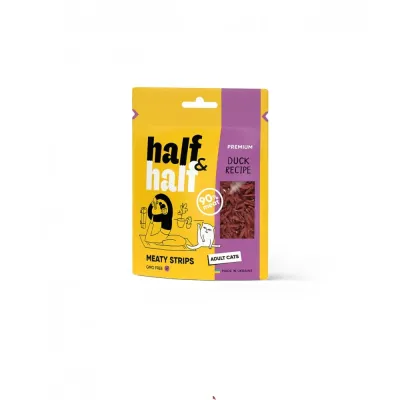 Лакомство для котов Half&Half Meaty Stick Adult 50 г со вкусом утки (31847)