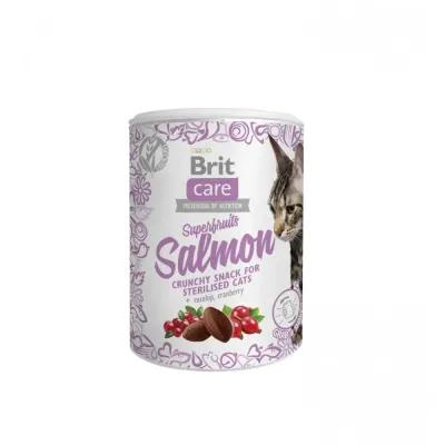Ласощі для кішок Brit Care Crunchy Cracker Superfruits 100 г (111270)