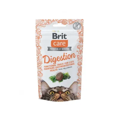 Ласощі для кішок Brit Care Crunchy Cracker Digestion для травлення 50 г (111902)