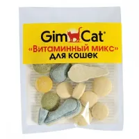 Вітаміновані ласощі для кішок GimCat Вітамінний мікс 40 г (Gimborn)