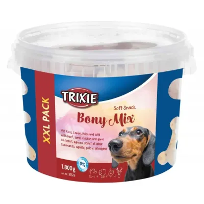М'які ласощі для собак Trixie Bony Mix асорті 1,8 кг (31526)