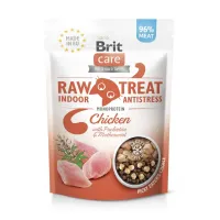 Ласощі для кішок Brit Raw Treat Indoor&Antistress для тих, хто живе в приміщенні 40 г (112189)