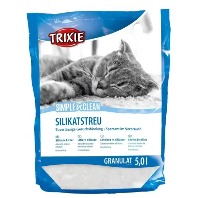 Наполнитель для кошек Trixie Simple Clean силикагелевый 5 л (4026)