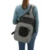 Сумка-переноска для маленьких животных Trixie Savina Front Carrier 30x33x26 см до 10 кг Черно-серый (28941)