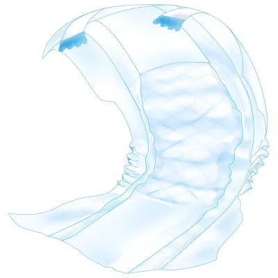 Подгузники для кобелей Trixie M-L 46-60 см Белый 12 шт (23642)