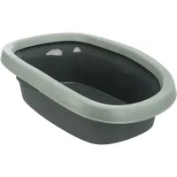 Туалет для кішок Trixie Be Eco Carlo з бортиком 38x17x58 см Сіро-зелений (40212) Туалет для кішок Trixie Be Eco Carlo з бортиком 38x17x58 см Сіро-зелений (40212)