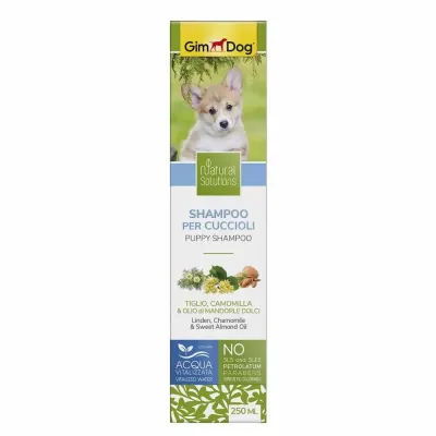 Шампунь для щенков GimDog Natural Solution linden Camomile & Sweet Almond Oil 250 мл (G-2.504759)