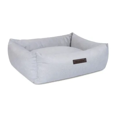 Лежак для собак Природа Bond1 60х50х18 см Сірий (PR242406)