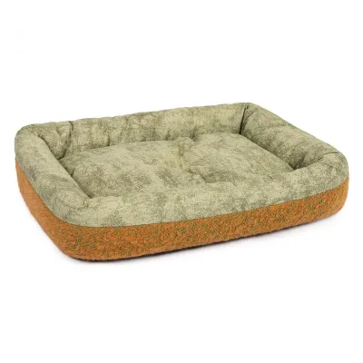 Лежак для кошек и собак Природа Green 50х40х13 см Разноцветный (PR243089)
