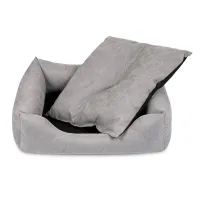 Лежак для собак Pet Fashion Denver 60х50х18 см Сірий (PR243007)