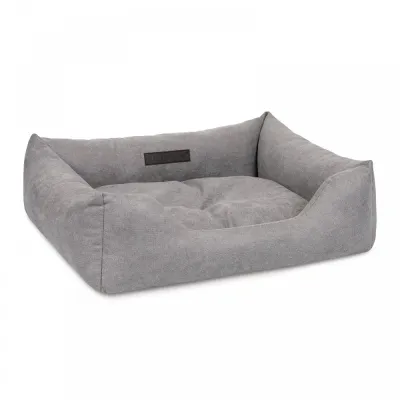 Лежак для собак Pet Fashion Denver 78х60х20 см Сірий (PR243006)