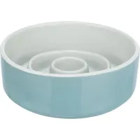 Миска для медленного кормления собак Trixie 14 см 450 мл Серо-голубой (24520) Миска для медленного кормления собак Trixie 14 см 450 мл Серо-голубой (24520)