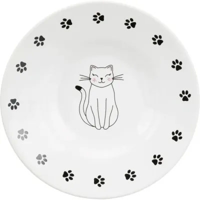 Миска для кішок Trixie 200 мл 15 см Білий (24651)