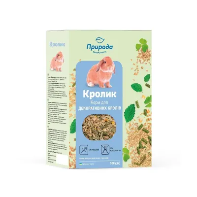 Корм для кроликів Природа Кролик 500 г (PR241075) Корм для кроликів Природа Кролик 500 г (PR241075)