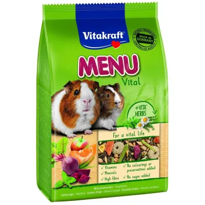 Корм Vitakraft Premium Menu Vital для морських свинок 400 г (10646/25583) (8978) Корм Vitakraft Premium Menu Vital для морських свинок 400 г (10646/25583) (8978)