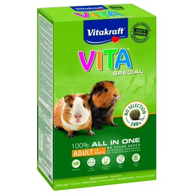 Корм Vitakraft VITA Special для морських свинок 600 г (25311) (8982) Корм Vitakraft VITA Special для морських свинок 600 г (25311) (8982)