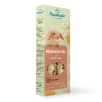 Ласощі для гризунів Природа Колосок з медом 140 г 2 шт (PR740050)
