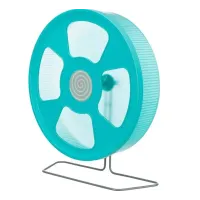 Беговое колесо для грызунов Trixie 33 см Бирюзовый (61012)