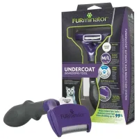 Фурмінатор для короткошерстих кішок FURminator Short Hair Large Cat L Фіолетово-чорний (691661)