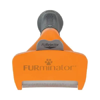 Фурмінатор для довгошерстих собак FURminator Long Hair Medium Breed Dog M 6.7х10 см Оранжево-чорний (691655)