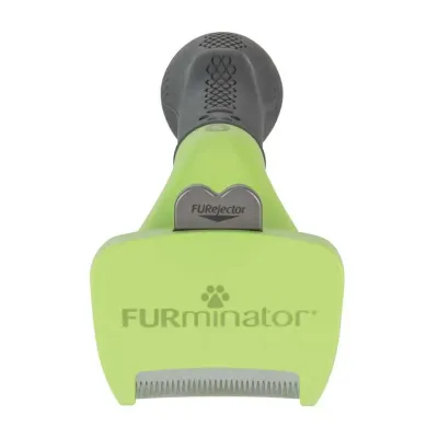 Фурминатор для длинношерстных собак FURminator Long Hair Small Breed Dog S 4.5х10 см Зелено-черный (691654)