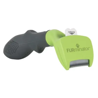 Фурминатор для короткошерстных собак FURminator Short Hair Small Breed Dog S 4.5х10 см Зелено-черный (691653)