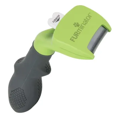 Фурминатор для короткошерстных собак FURminator Short Hair Small Breed Dog S 4.5х10 см Зелено-черный (691653)