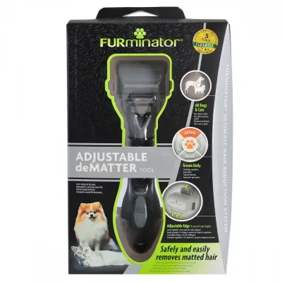 Колтуноріз для собак і кішок FURminator 6.7 см Сірий (691669)