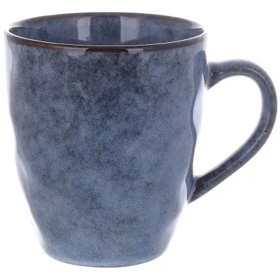 Чашки BonaDi Dark Blue 400 мл Синьо-чорний 6 шт DP230928