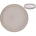 Керамічні тарілки BonaDi Beige 21 см Бежевий 6 шт DP230979