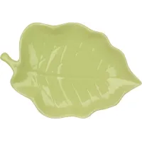 Набір фігурних тарілок BonaDi Green Sheet 25х17 см Салатовий 6 шт DP230999 Набір фігурних тарілок BonaDi Green Sheet 25х17 см Салатовий 6 шт DP230999
