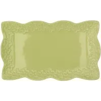 Блюда в наборі BonaDi Ceramic Green Flower 31х16 см Зелений 6 шт DP231006 Блюда в наборі BonaDi Ceramic Green Flower 31х16 см Зелений 6 шт DP231006