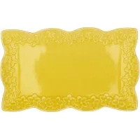 Блюда в наборе BonaDi Ceramic Yellow Flower 26х16 см Желтый 6 шт DP231007
