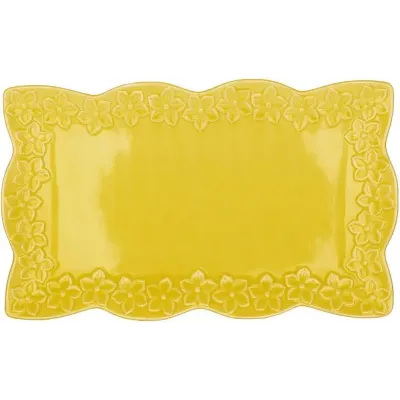 Блюда в наборі BonaDi Ceramic Yellow Flower 26х16 см Жовтий 6 шт DP231007