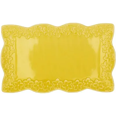 Блюда в наборе BonaDi Ceramic Yellow Flower 31х16 см Желтый 6 шт DP231008