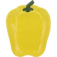 Тарелки BonaDi Ceramic Yellow Pepper 28х22 см Желтый 2 шт DP231012