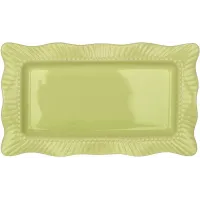Прямокутні блюда BonaDi Green 31х18 см Зелений 6 шт DP231100 Прямокутні блюда BonaDi Green 31х18 см Зелений 6 шт DP231100